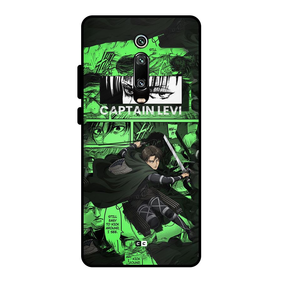 captain Levi Stance Metal Back Case for Redmi K20
