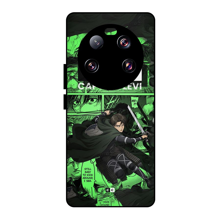 captain Levi Stance Metal Back Case for Xiaomi 13 Ultra