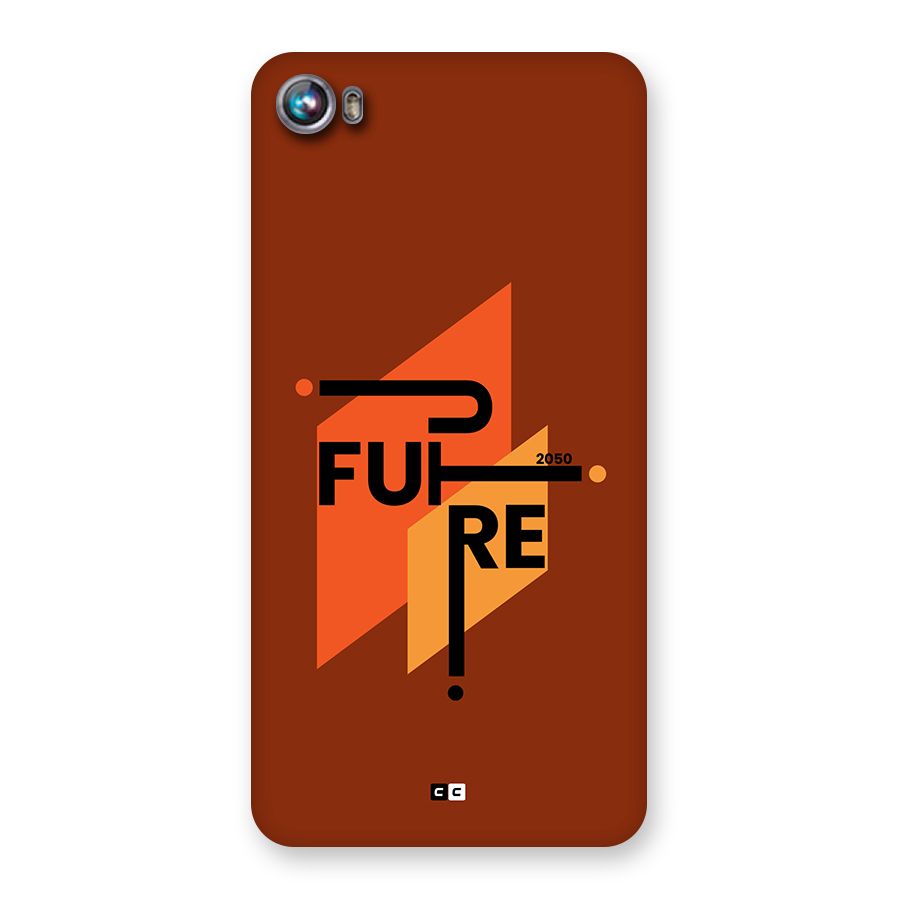 illustrative Future Back Case for Canvas Fire 4 (A107)