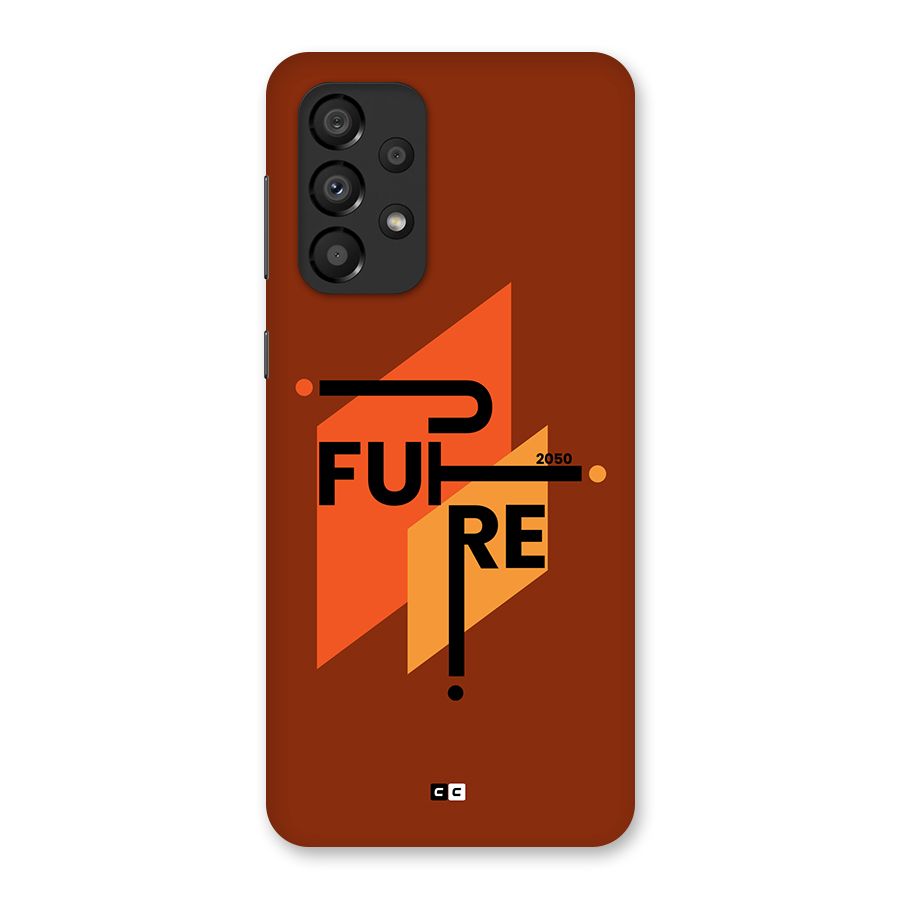 illustrative Future Back Case for Galaxy A33 5G