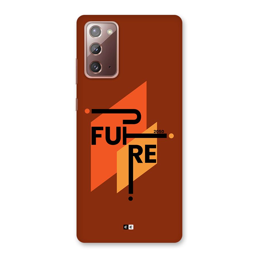 illustrative Future Back Case for Galaxy Note 20