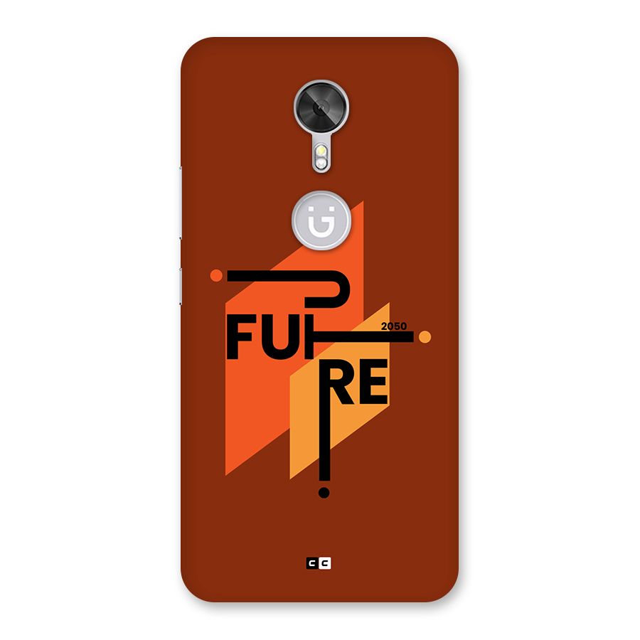 illustrative Future Back Case for Gionee A1