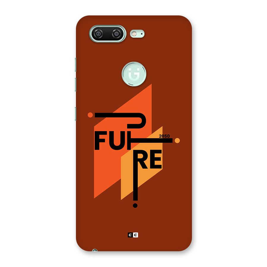 illustrative Future Back Case for Gionee S10