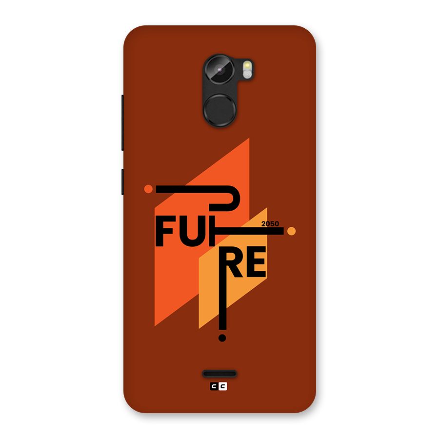 illustrative Future Back Case for Gionee X1