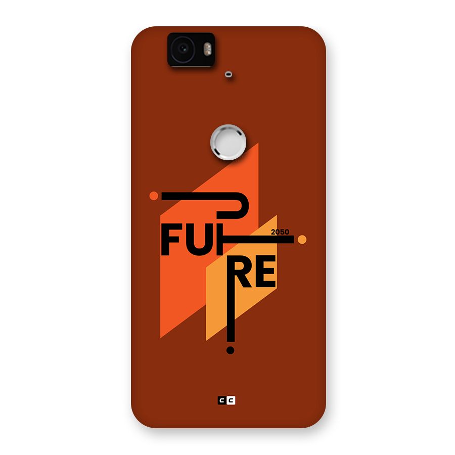 illustrative Future Back Case for Google Nexus 6P