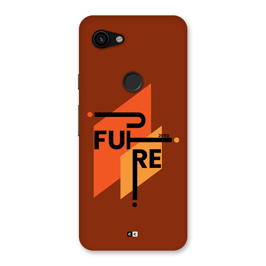 illustrative Future Back Case for Google Pixel 3a