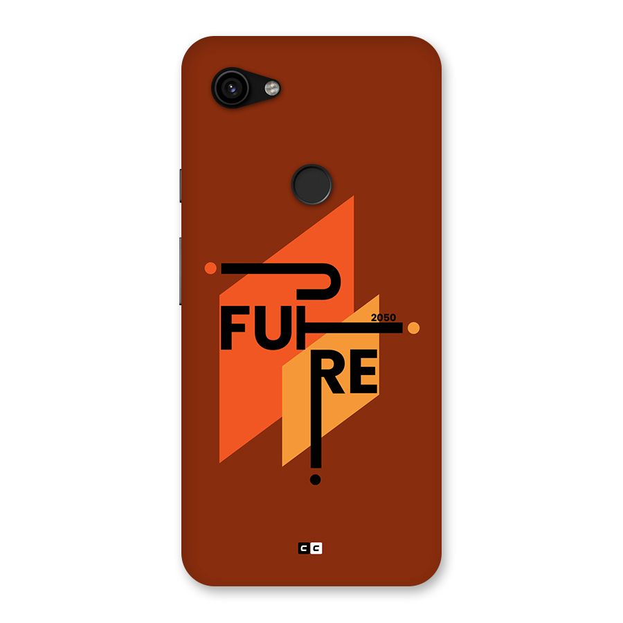 illustrative Future Back Case for Google Pixel 3a XL