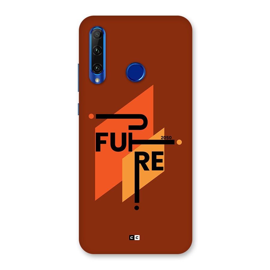 illustrative Future Back Case for Honor 20i
