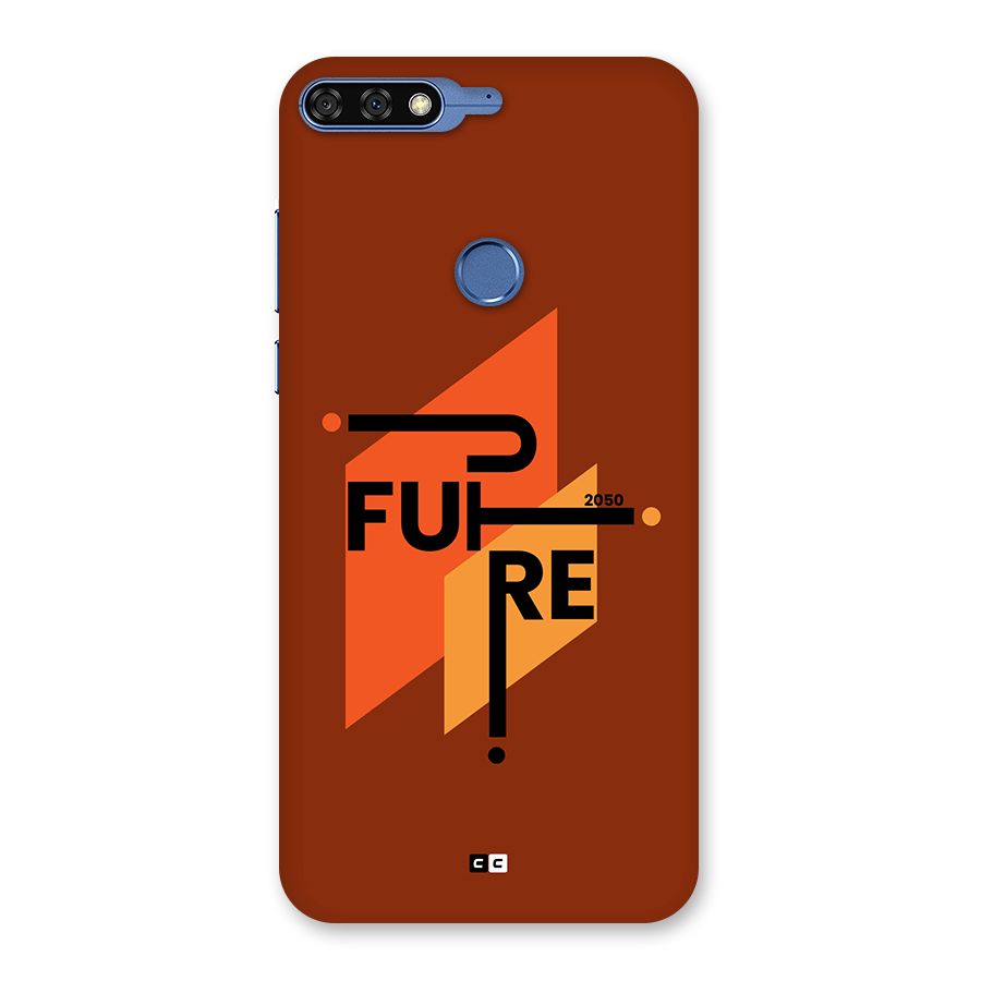 illustrative Future Back Case for Honor 7C