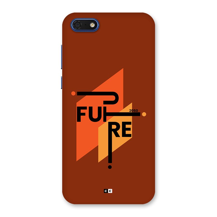 illustrative Future Back Case for Honor 7s
