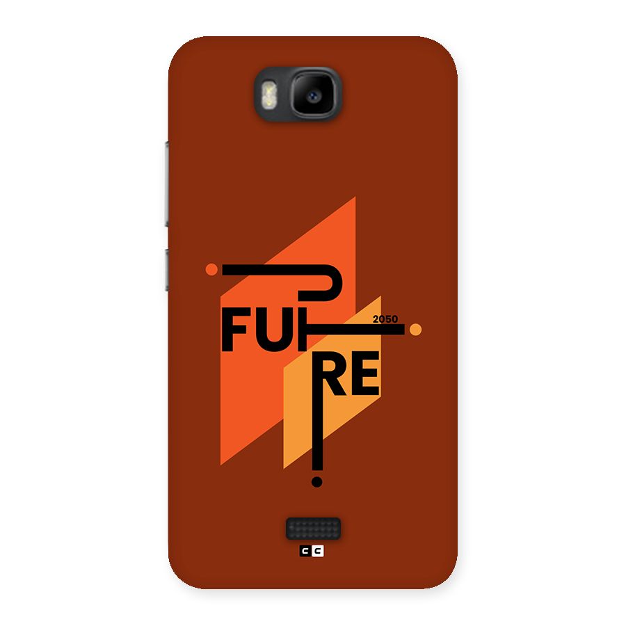 illustrative Future Back Case for Honor Bee