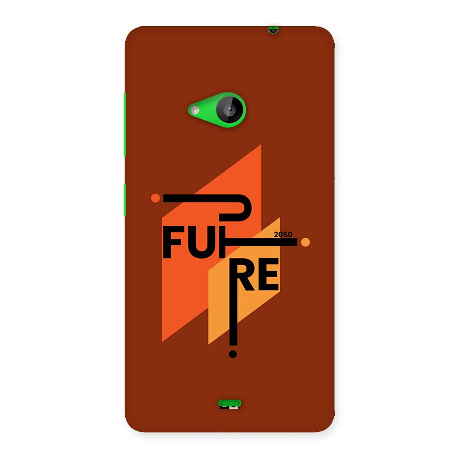illustrative Future Back Case for Lumia 535