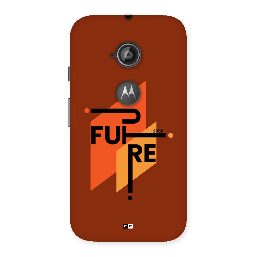 illustrative Future Back Case for Moto E 2nd Gen