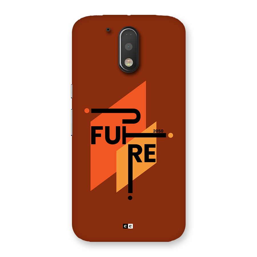 illustrative Future Back Case for Moto G4 Plus