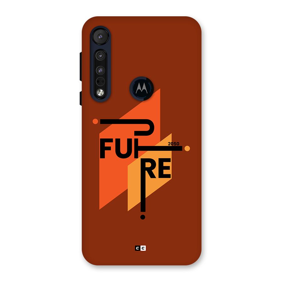 illustrative Future Back Case for Motorola One Macro