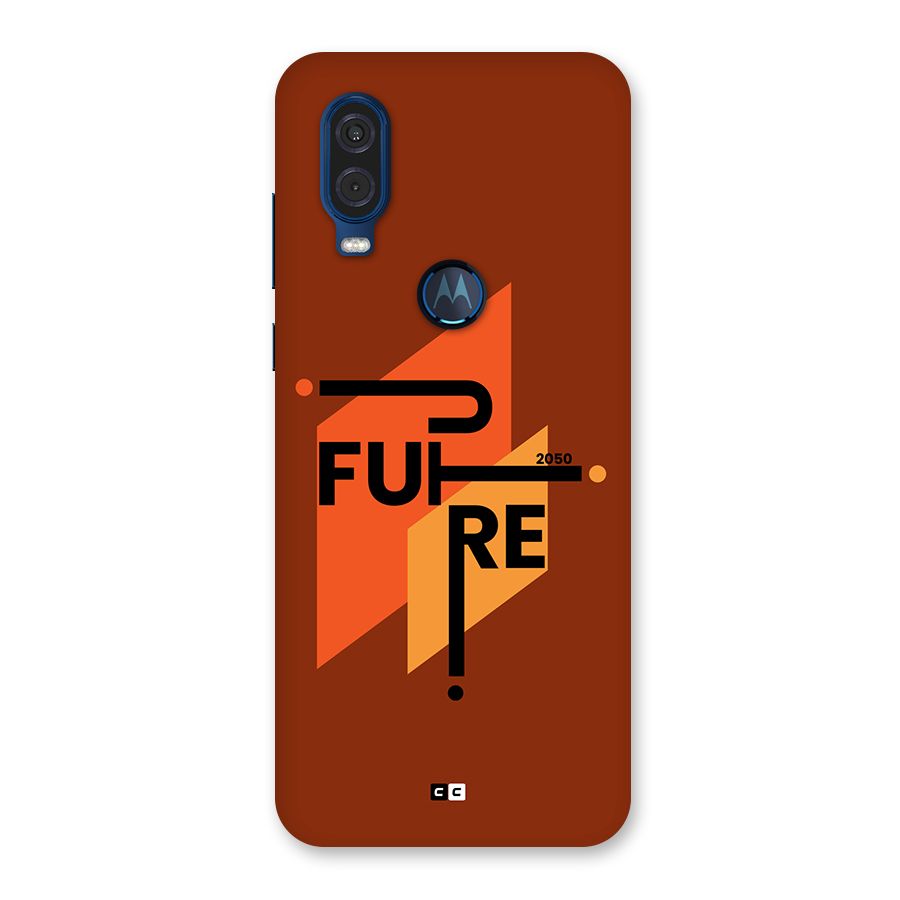 illustrative Future Back Case for Motorola One Vision
