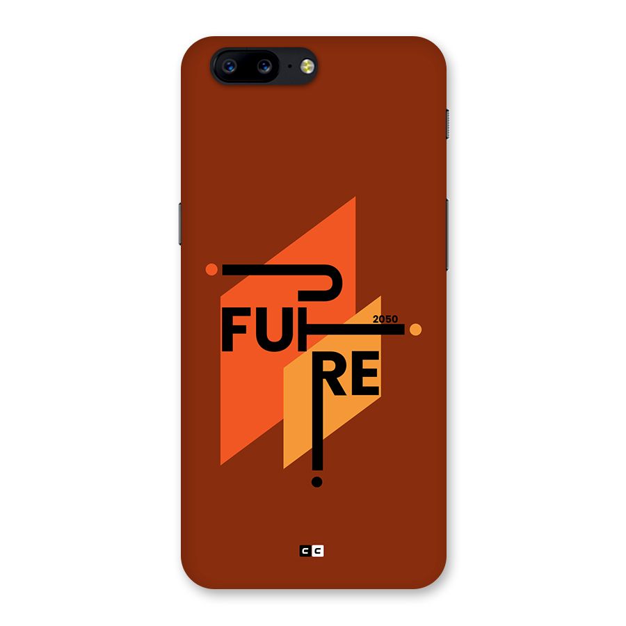 illustrative Future Back Case for OnePlus 5