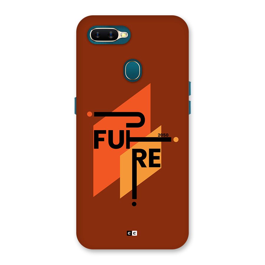 illustrative Future Back Case for Oppo A12