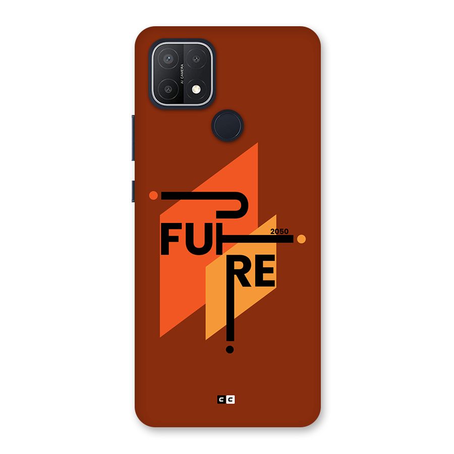 illustrative Future Back Case for Oppo A15