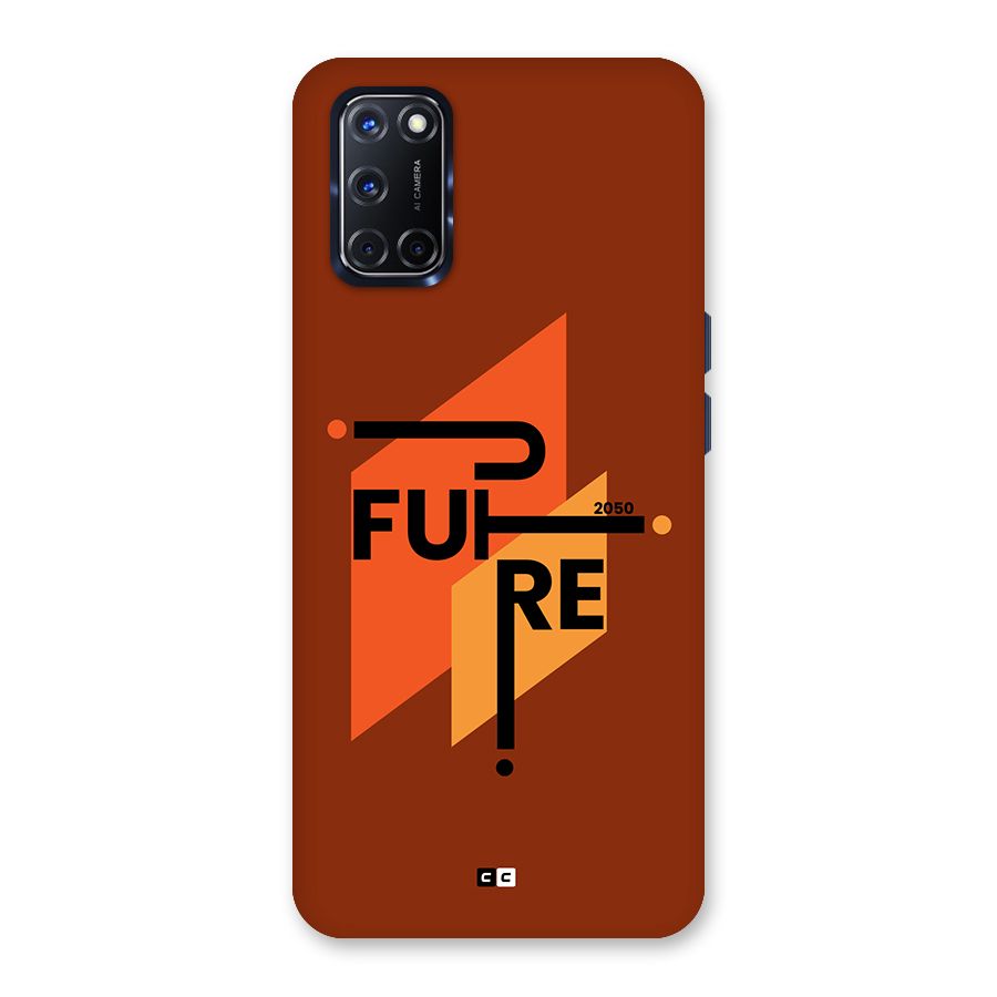 illustrative Future Back Case for Oppo A52