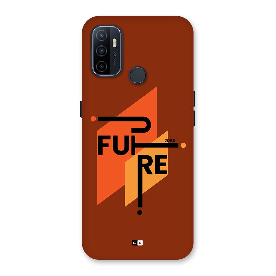 illustrative Future Back Case for Oppo A53