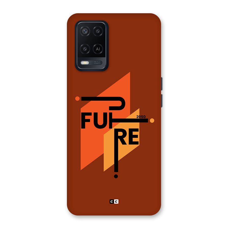 illustrative Future Back Case for Oppo A54