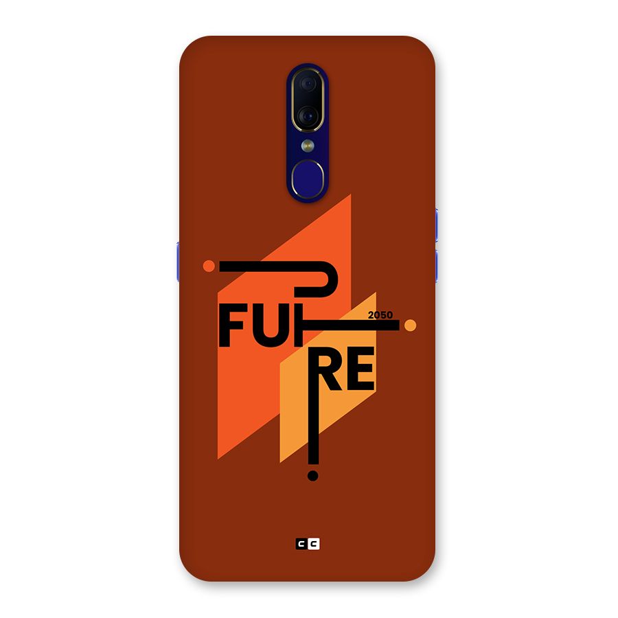 illustrative Future Back Case for Oppo A9