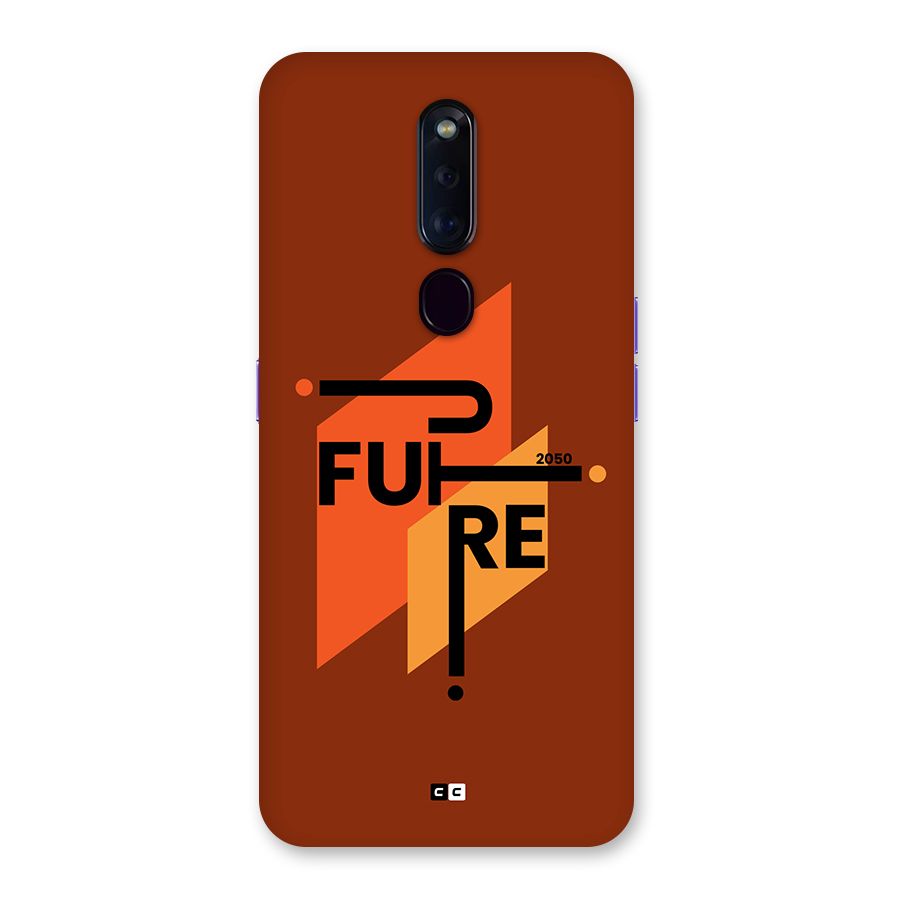 illustrative Future Back Case for Oppo F11 Pro