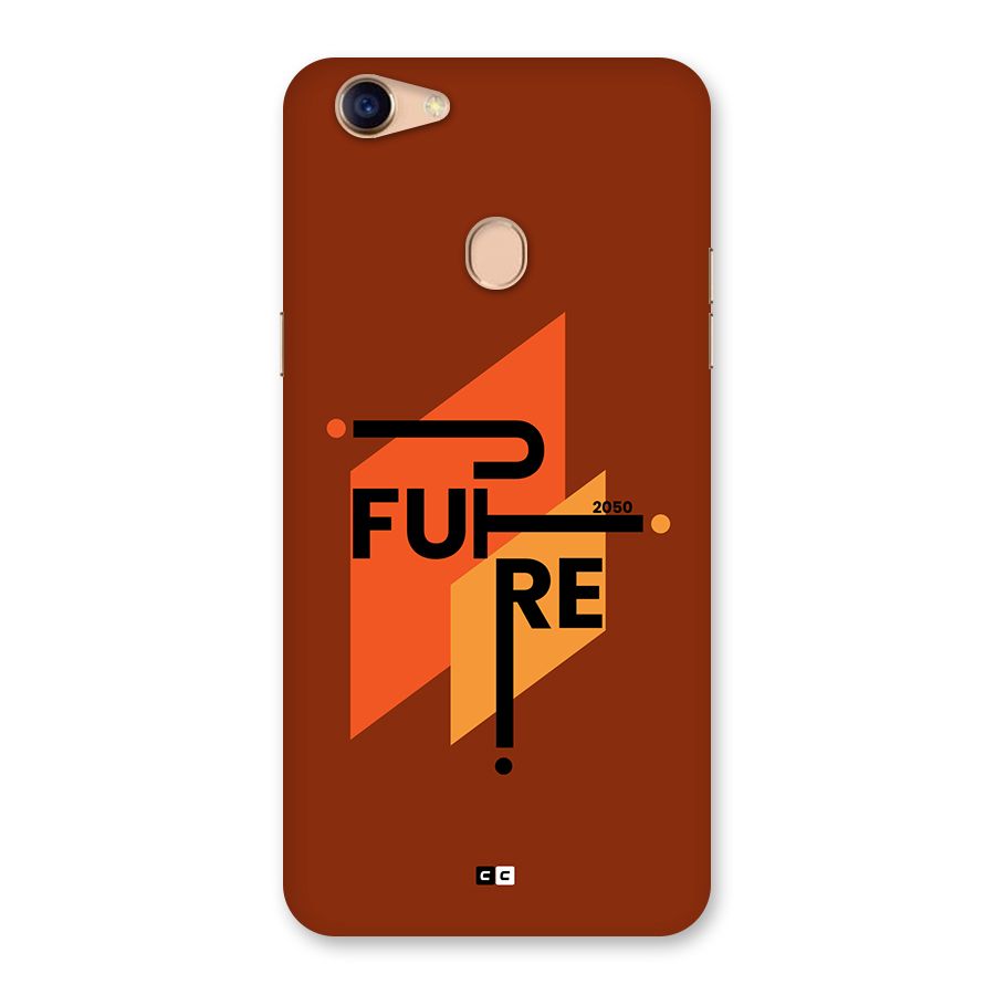 illustrative Future Back Case for Oppo F5