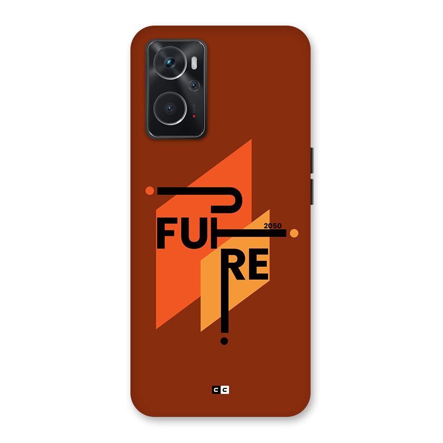 illustrative Future Back Case for Oppo K10 4G