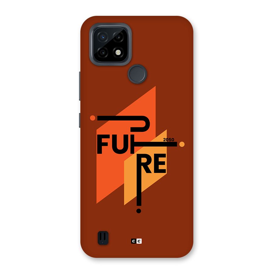 illustrative Future Back Case for Realme C21