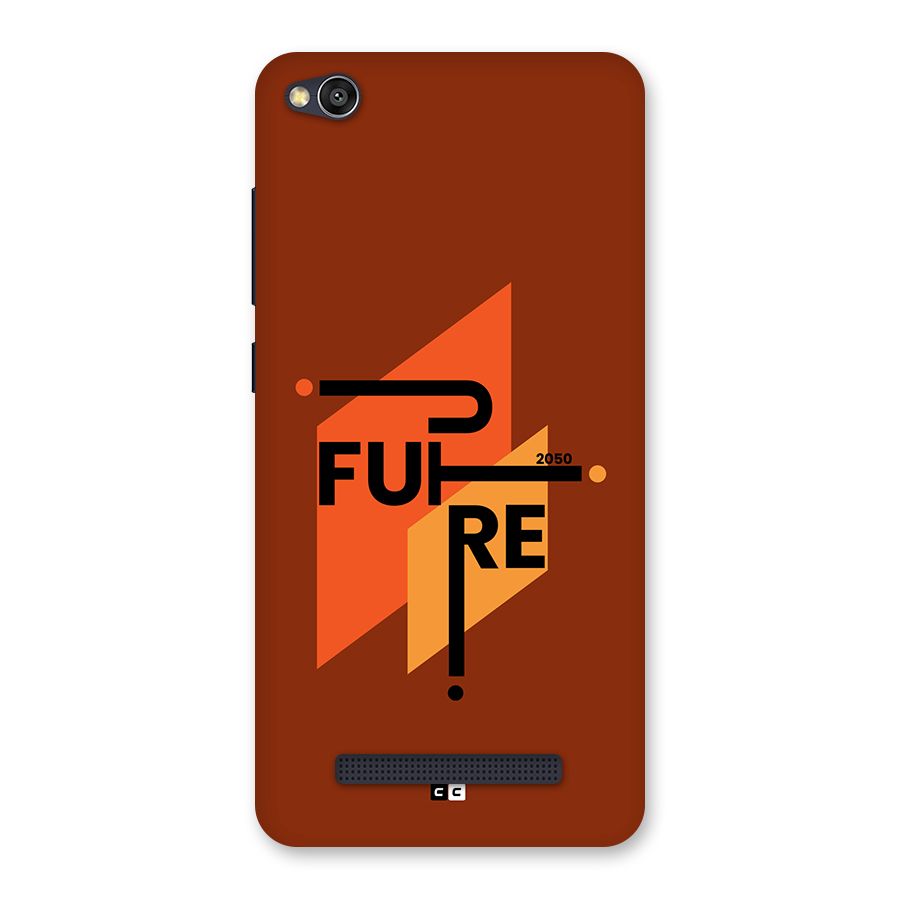 illustrative Future Back Case for Redmi 4A
