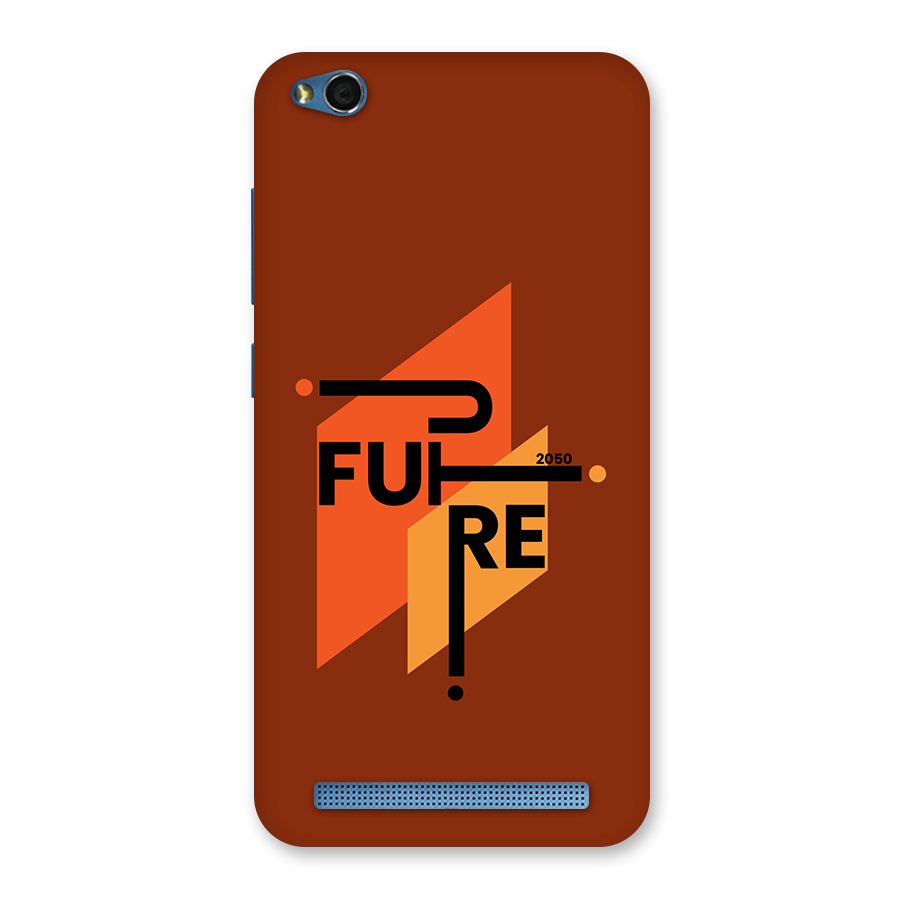 illustrative Future Back Case for Redmi 5A