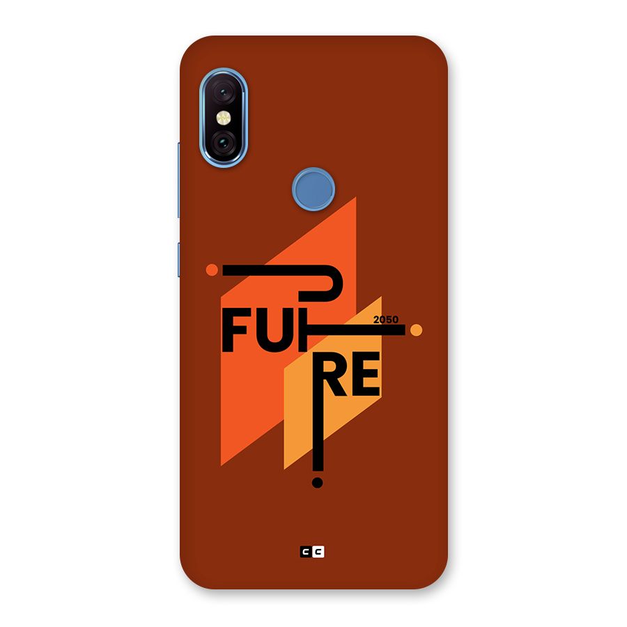 illustrative Future Back Case for Redmi Note 6 Pro