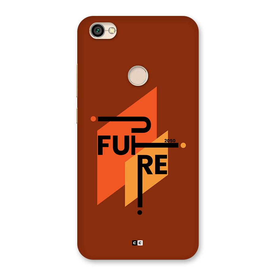 illustrative Future Back Case for Redmi Y1 2017