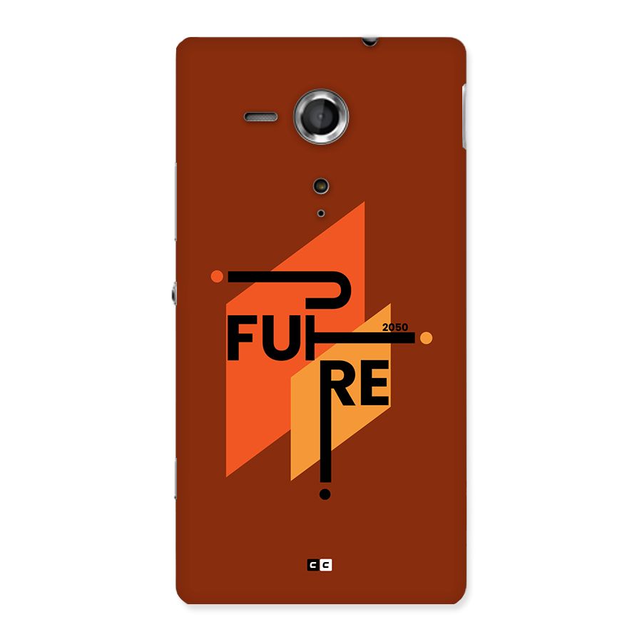 illustrative Future Back Case for Xperia Sp