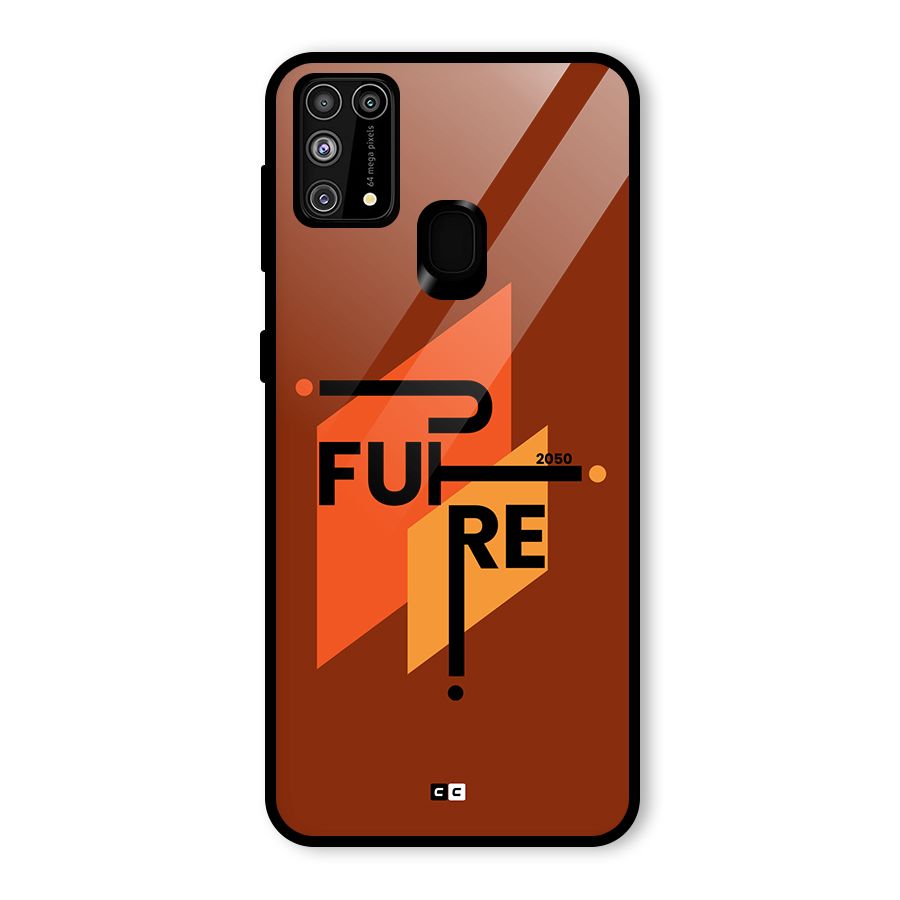 illustrative Future Glass Back Case for Galaxy F41