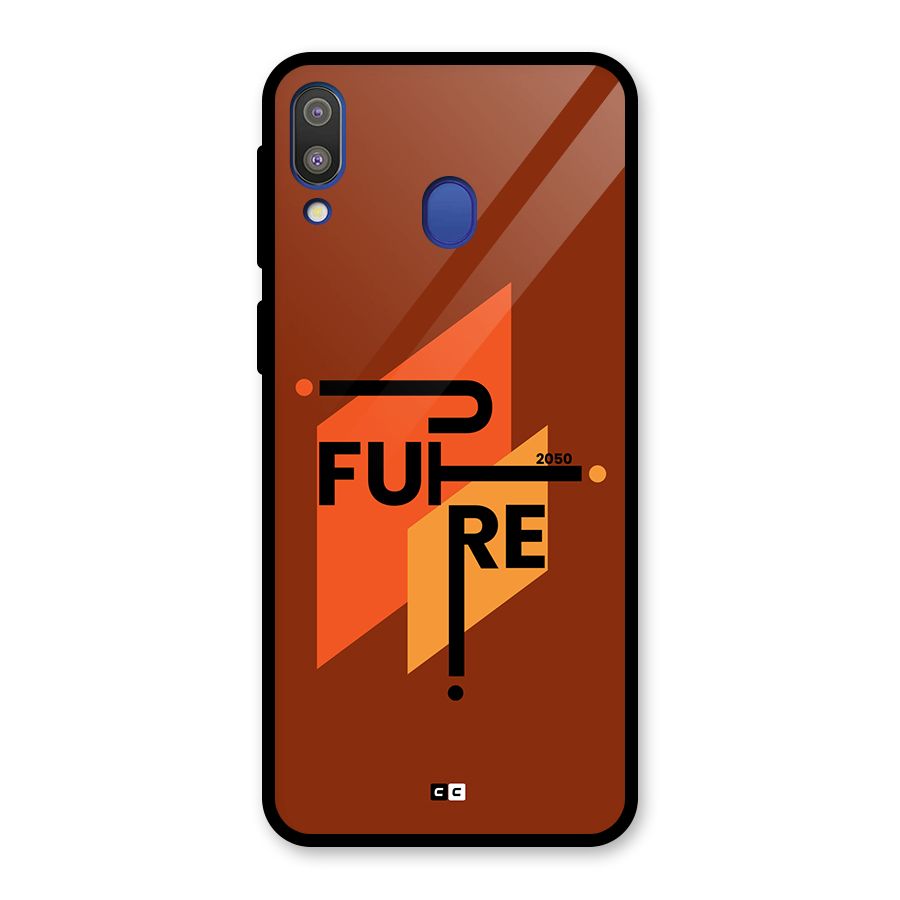 illustrative Future Glass Back Case for Galaxy M20
