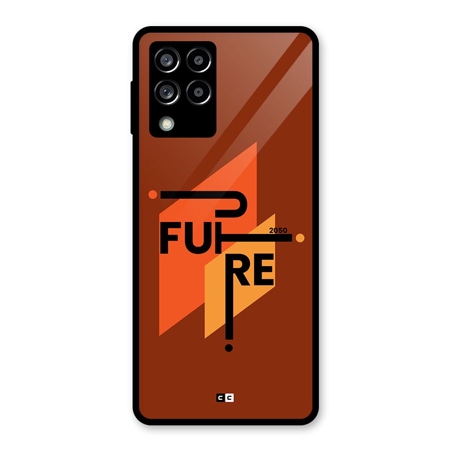 illustrative Future Glass Back Case for Galaxy M53 5G