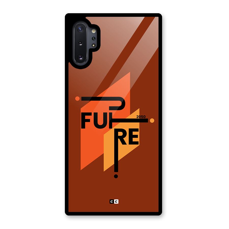 illustrative Future Glass Back Case for Galaxy Note 10 Plus