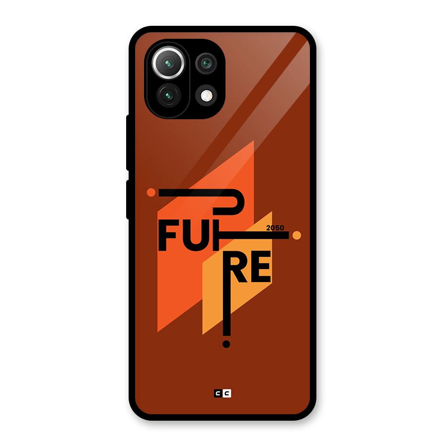 illustrative Future Glass Back Case for Mi 11 Lite NE 5G