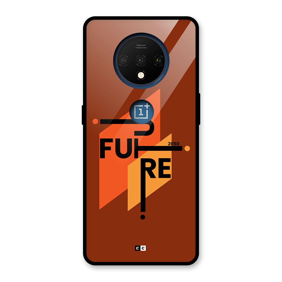 illustrative Future Glass Back Case for OnePlus 7T