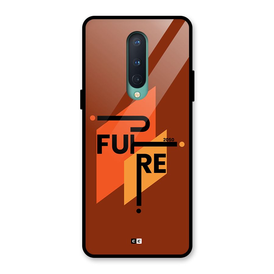 illustrative Future Glass Back Case for OnePlus 8