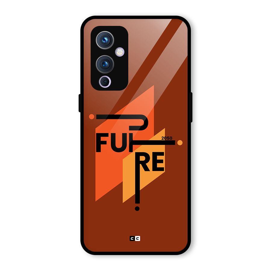 illustrative Future Glass Back Case for OnePlus 9