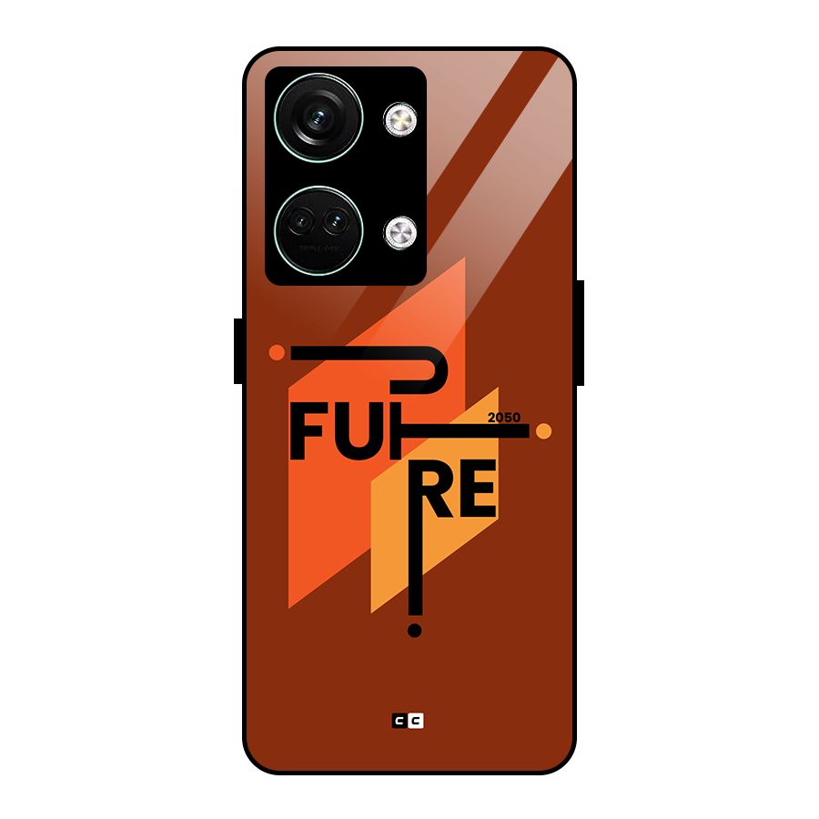 illustrative Future Glass Back Case for Oneplus Nord 3