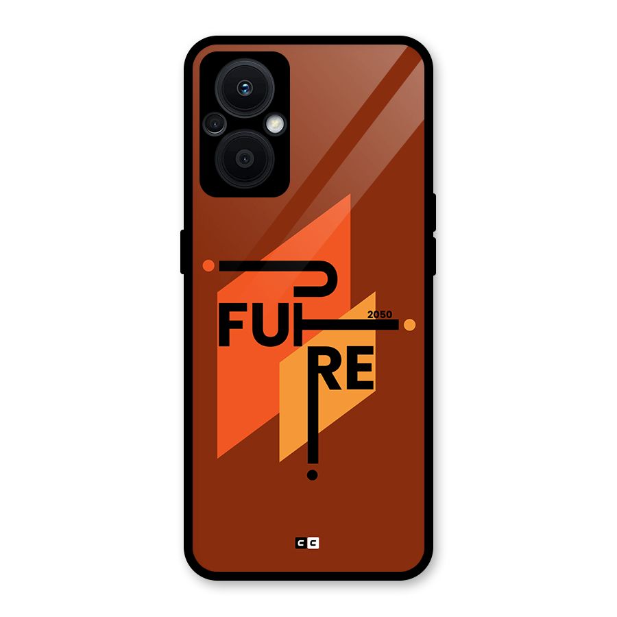 illustrative Future Glass Back Case for Oppo F21s Pro 5G