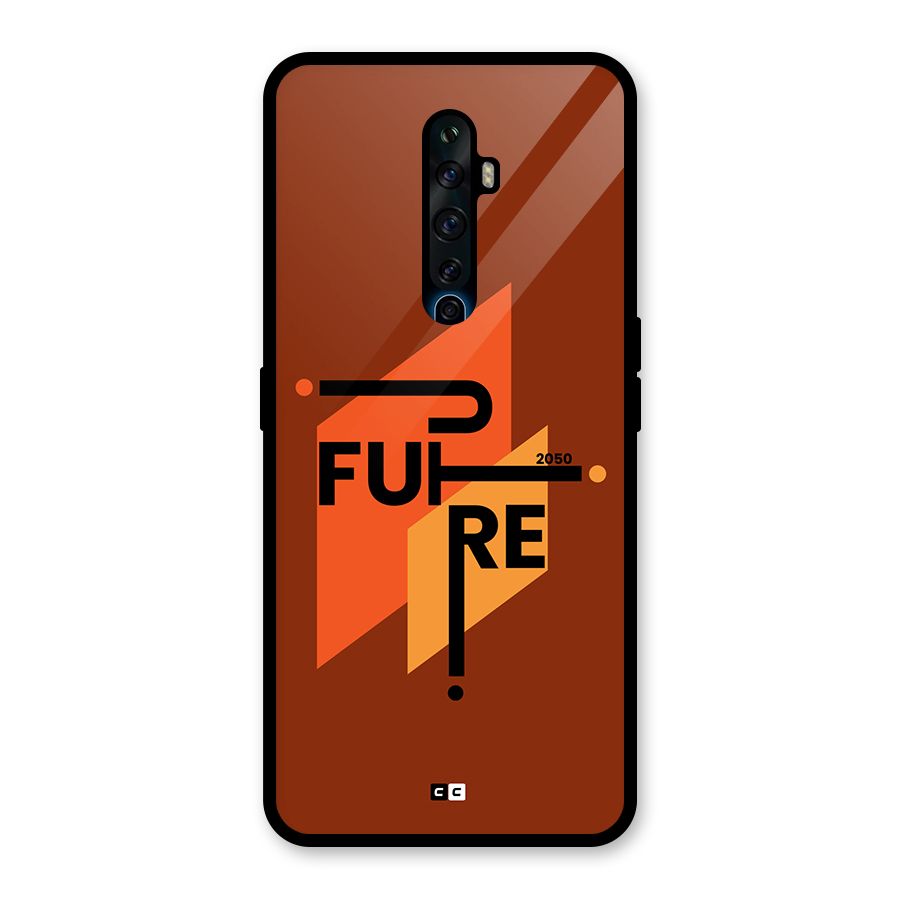 illustrative Future Glass Back Case for Oppo Reno2 Z