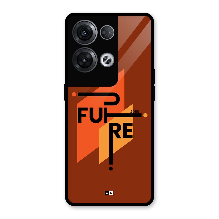 illustrative Future Glass Back Case for Oppo Reno8 Pro 5G