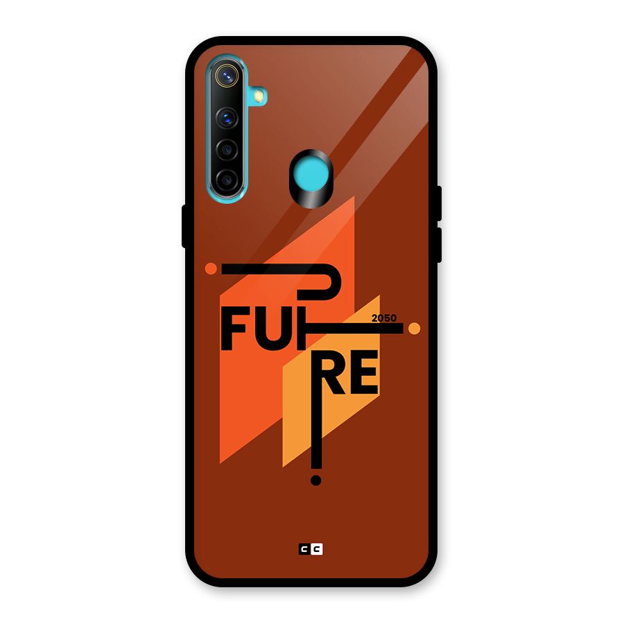illustrative Future Glass Back Case for Realme 5