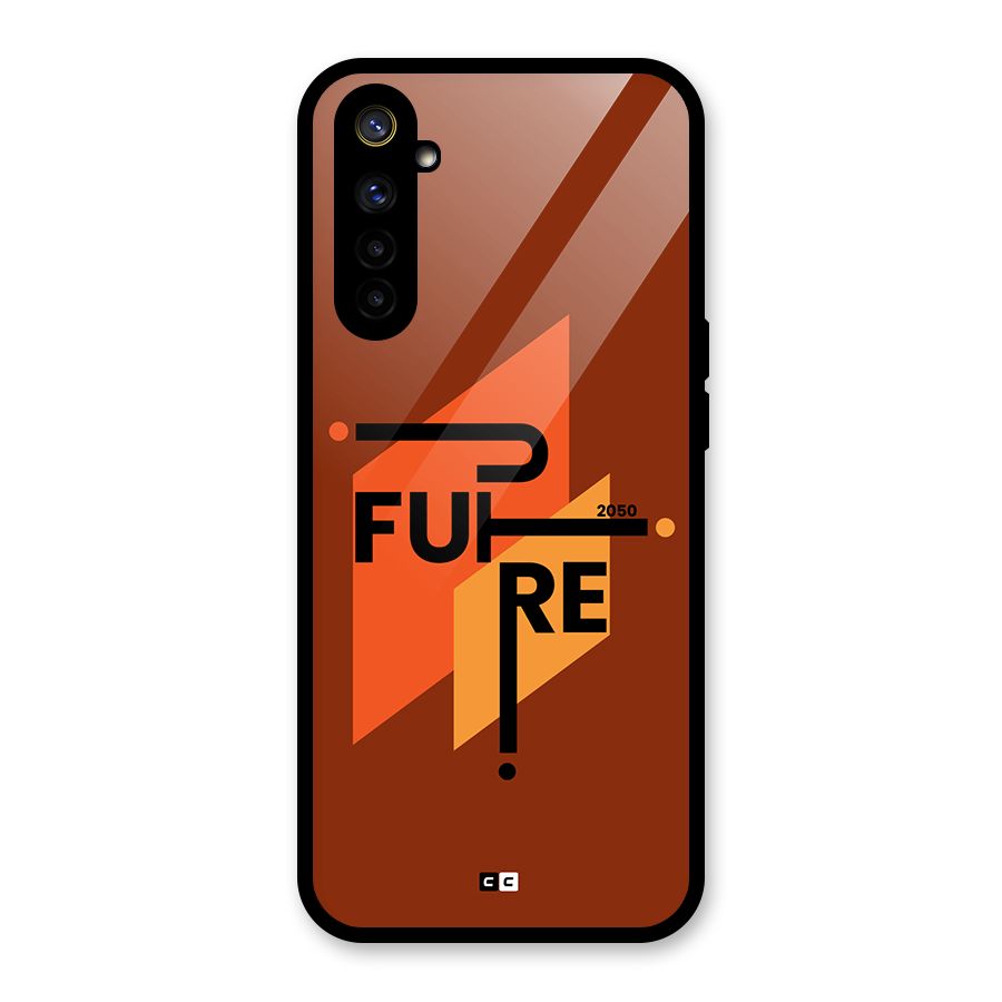 illustrative Future Glass Back Case for Realme 6
